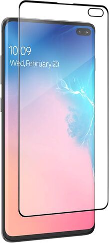 ZAGG Invisbleshield Glass Fusion Visionguard - حماية فائقة للزجاج الهجين + فلتر الضوء الأزرق الضار - واقي الشاشة - مصنوع لهاتف Samsung Galaxy S10 in Saudi Arabia