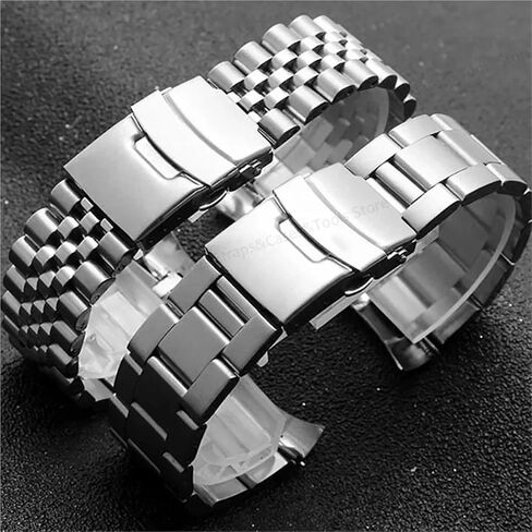 22mm Diving Steel Metal Straps for Casio for Duro MDV107 MDV106 Watch Wristbands Bracelet Stainless Steel Watchband Replacement(A Style,22mm Nologo) in Saudi Arabia
