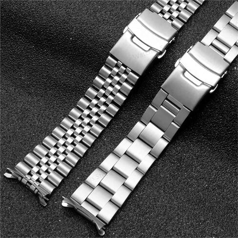 22mm Diving Steel Metal Straps for Casio for Duro MDV107 MDV106 Watch Wristbands Bracelet Stainless Steel Watchband Replacement(A Style,22mm Nologo) in Saudi Arabia