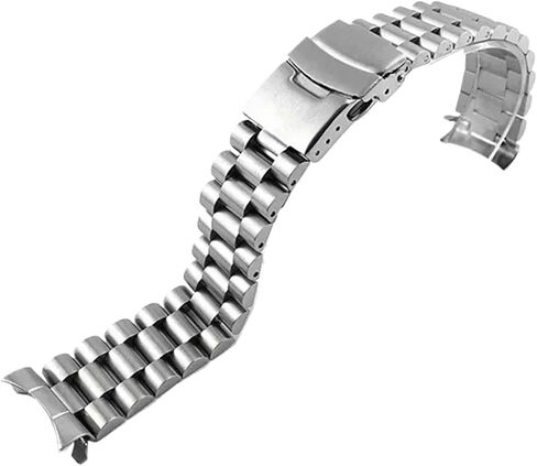 22mm Diving Steel Metal Straps for Casio for Duro MDV107 MDV106 Watch Wristbands Bracelet Stainless Steel Watchband Replacement(A Style,22mm Nologo) in Saudi Arabia