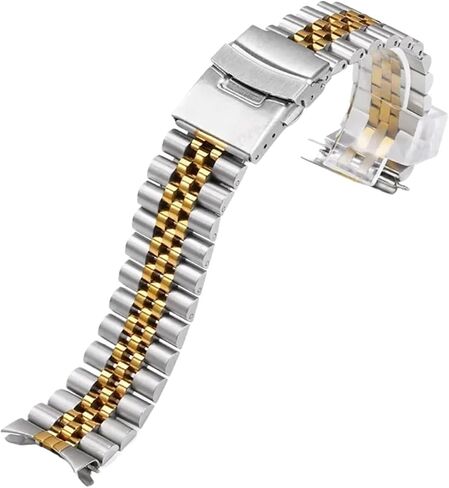 22mm Diving Steel Metal Straps for Casio for Duro MDV107 MDV106 Watch Wristbands Bracelet Stainless Steel Watchband Replacement(A Style,22mm Nologo) in Saudi Arabia