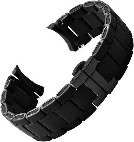 White black Silicone rubber clad steel watch band For Armani AR5905|5906|5920|5919|5859 women 20mm man 23mm Wrist strap Bracelet in Kuwait