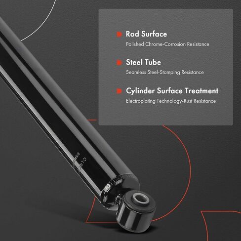 A-Premium Rear Shock Absorber Compatible with Jeep JL Series Wrangler 2018-2024, 2-PC Set in Saudi Arabia