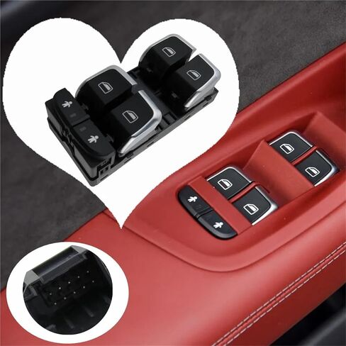 Power Master Window Control Regulator Switch 4G0959851 1Pcs in Saudi Arabia