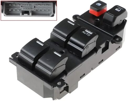 Car Electric Master Power Window Switch 35750-SWA-Z01 35750SWAZ01 Auto Accessorie 1Pcs in Saudi Arabia