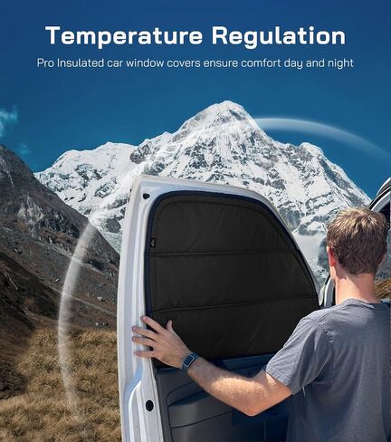Windshield Cover for Ram Promaster Van,2014-2025,Insulated Blackout Foldable Windshield Sunshade, AllSeasonGuard in Saudi Arabia