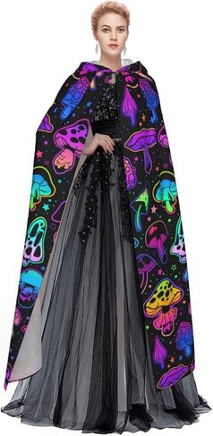 عباءة بغطاء للرأس للبالغين من الجنسين، رأس أشباح وردي لطيف لأزياء الهالوين التنكرية in Kuwait