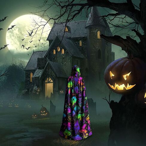 عباءة بغطاء للرأس للبالغين من الجنسين، رأس أشباح وردي لطيف لأزياء الهالوين التنكرية in Kuwait