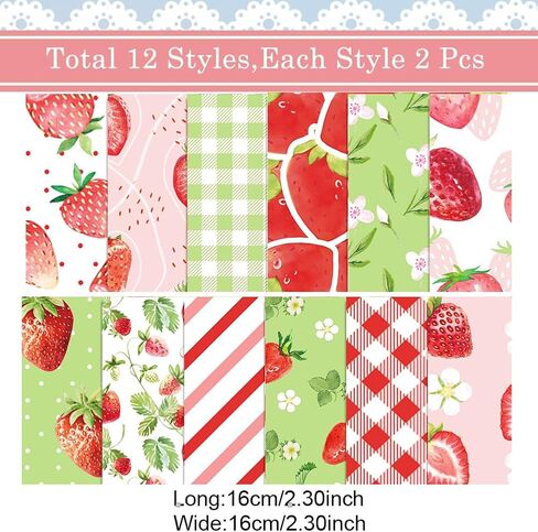 GORGECRAFT 24 Sheets 12 Styles Brick Scrapbook Paper Pad 5.98x5.98inch Single-Sided Decorative Decoupage Cardstock Paper Background Supplies for Journaling Planners Card Making Photo Album Origami in Saudi Arabia