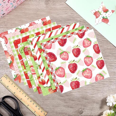 GORGECRAFT 24 Sheets 12 Styles Brick Scrapbook Paper Pad 5.98x5.98inch Single-Sided Decorative Decoupage Cardstock Paper Background Supplies for Journaling Planners Card Making Photo Album Origami in Saudi Arabia