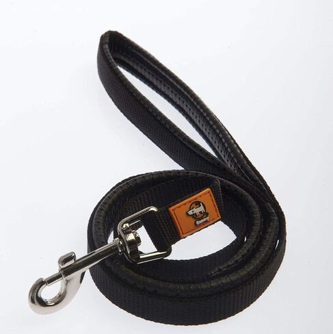 Canny Leash Connect | Heavy Duty Dog Leash | Small, Medium, & Large Dogs | Leash with Handle, Buckle, Padded Grip & Secure Clip | Tie Your Dog Anywhere, Length 4ft, Width 5/8in, Blue in Saudi Arabia