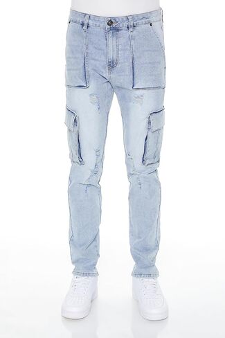 Forever 21 Men's Removable Cargo Pocket Jeans in Saudi Arabia