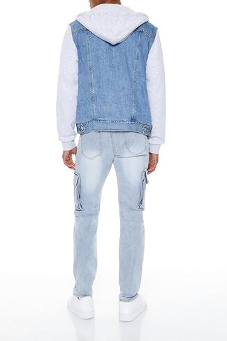 Forever 21 Men's Removable Cargo Pocket Jeans in Saudi Arabia