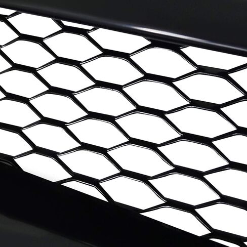 Spec-D Tuning JDM Black Metal Type Mesh Front Hood Grille R Compatible with 1996-1998 Honda Civic EK DX LX EX in Saudi Arabia