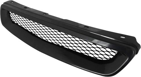 Spec-D Tuning JDM Black Metal Type Mesh Front Hood Grille R Compatible with 1996-1998 Honda Civic EK DX LX EX in Saudi Arabia
