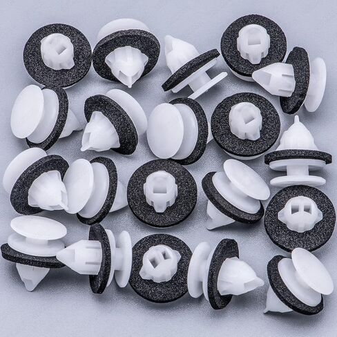 Rexka 20pcs Lower Moulding Clip Compatible with Nissan Altima, Quest & Sentra 76847-1JB0A in Saudi Arabia