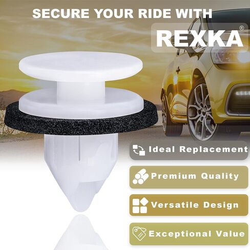 Rexka 20pcs Lower Moulding Clip Compatible with Nissan Altima, Quest & Sentra 76847-1JB0A in Saudi Arabia