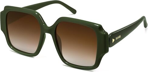 SOJOS Big Retro Square Polarized Sunglasses Womens Mens 70s 80s Vintage Oversized Sunnies SJ2359 in Saudi Arabia