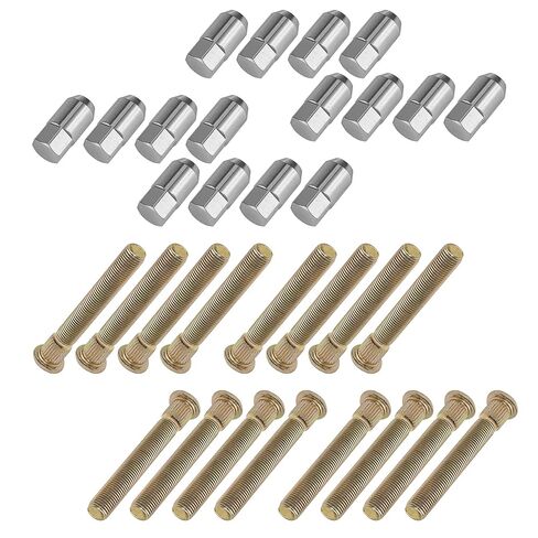 Caltric 16X Wheel Lug Nuts and Studs Compatible with Polaris RZR 800 S 2010 2011 2012 2013 2014 in Kuwait