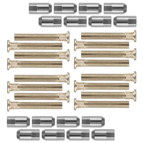 Caltric 16X Wheel Lug Nuts and Studs Compatible with Polaris RZR 800 S 2010 2011 2012 2013 2014 in Kuwait