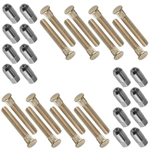 Caltric 16X Wheel Lug Nuts and Studs Compatible with Polaris RZR 800 S 2010 2011 2012 2013 2014 in Kuwait