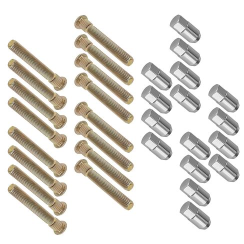 Caltric 16X Wheel Lug Nuts and Studs Compatible with Polaris RZR 800 S 2010 2011 2012 2013 2014 in Kuwait