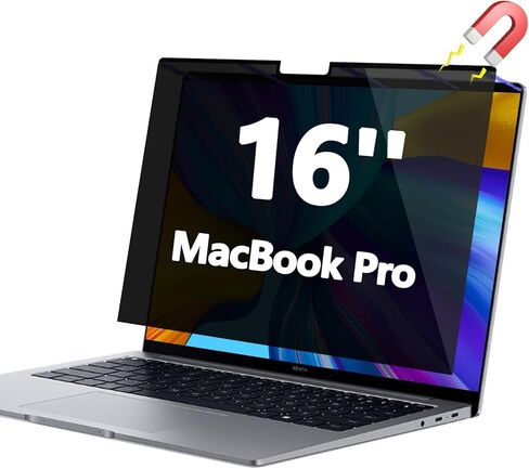 واقي شاشة للخصوصية لجهاز MacBook Pro مقاس 13.6 بوصة، فلتر شاشة للخصوصية قابل للإزالة لجهاز MacBook Air الجديد مقاس 13.6 بوصة M2 (A2681)، مضاد للتجسس/مضاد للضوء الأزرق/مضاد للوهج in Kuwait