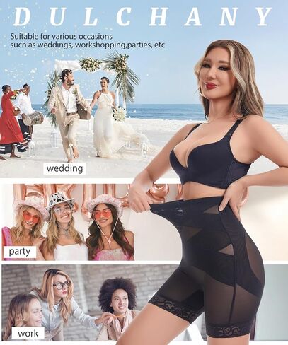 Dulchany Shapewear Tummy Control for Women Body Shaper Shorts High Waisted Butt Lifting Panties Girdle Underwear in Kuwait