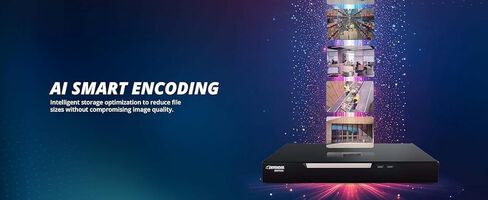 نظام كاميرا أمان سلكي PoE مدعوم بالذكاء الاصطناعي Defender Sentinel 4K UHD مع 1 تيرابايت 8Ch NVR، 6 كاميرات مراقبة خارجية معدنية 8MP/4K، اكتشاف بشري ذكي بالذكاء الاصطناعي، ردع وميض باللون الأزرق والأحمر، تطبيق جوال in Kuwait