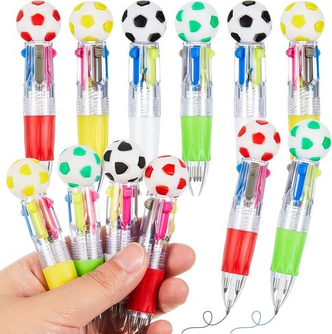Kosiz 24 Pack Easter Pens Multicolor Ballpoint Pen 0.5mm 4 in 1 Colored Retractable Novelty Rabbit Pens Easter Gifts Party Favors Rabbi Shape Animal Pen for Office Students in Saudi Arabia