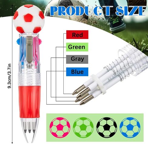 Kosiz 24 Pack Easter Pens Multicolor Ballpoint Pen 0.5mm 4 in 1 Colored Retractable Novelty Rabbit Pens Easter Gifts Party Favors Rabbi Shape Animal Pen for Office Students in Saudi Arabia