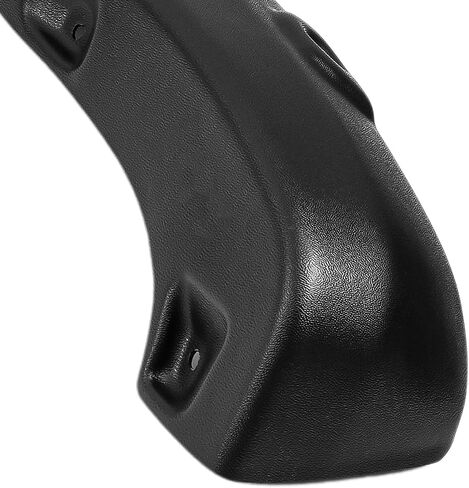PHILTOP Fender Flare, Compatible with 2007-2013 Tundra Paintable Smooth Matte Black Wheel Flares Set - 4Pcs in Saudi Arabia
