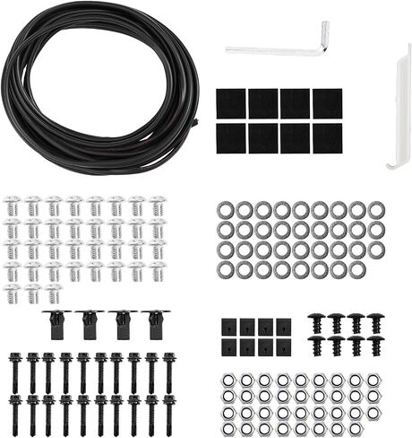 PHILTOP Fender Flare, Compatible with 2007-2013 Tundra Paintable Smooth Matte Black Wheel Flares Set - 4Pcs in Saudi Arabia