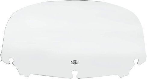 Long Ride Shields - 2014-2023 Windshield for Harley Davidson ELECTRA STREET TRI ULTRA GLIDE Mega Curve Elite Series Polycarbonate (Clear Tint, 8 Inch) in Saudi Arabia