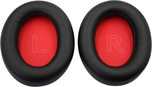 وسائد أذن بديلة متوافقة مع سماعات Anker Soundcore Life Q10، جلد البروتين وإسفنج الذاكرة، (أزرق + برتقالي) in Saudi Arabia