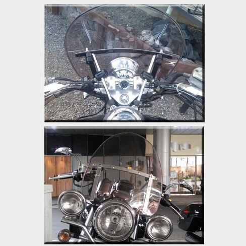 Fairing Windshield for Suzuki for Boulevard for S40 for S50 for S83 for Intruder 800 1400 Motorcycle Windscreen Windshield Double Bubble Double Bubble Windscreen(1) in Saudi Arabia