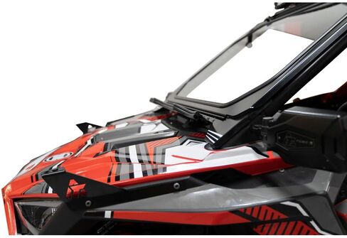 Tusk UTV Folding Glass Windshield with 18" Windshield Wiper Compatible with Polaris RZR Pro XP/Pro XP 4 2020-2024 in Saudi Arabia