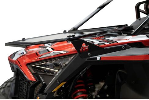 Tusk UTV Folding Glass Windshield with 18" Windshield Wiper Compatible with Polaris RZR Pro XP/Pro XP 4 2020-2024 in Saudi Arabia