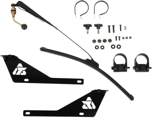 Tusk UTV Folding Glass Windshield with 18" Windshield Wiper Compatible with Polaris RZR Pro XP/Pro XP 4 2020-2024 in Saudi Arabia