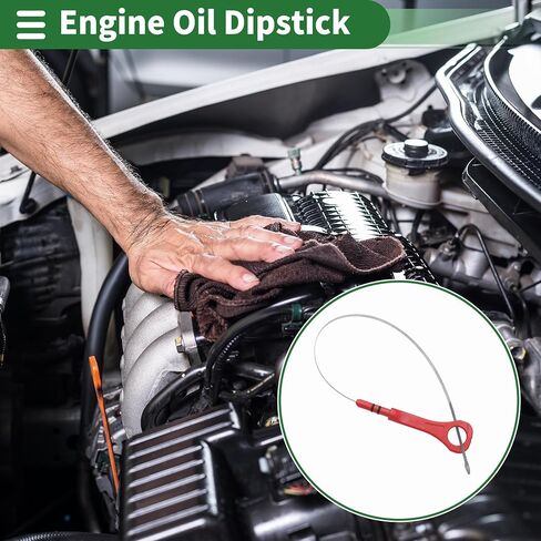 Oil Dipstick Oil Level Dip Stick No.266112G040 for Kia Optima 2014-2020 2.0L - Theta 2, 2.4L - Theta 2 Sedan– Precisely Engineered Fluid Level Gauge in Saudi Arabia