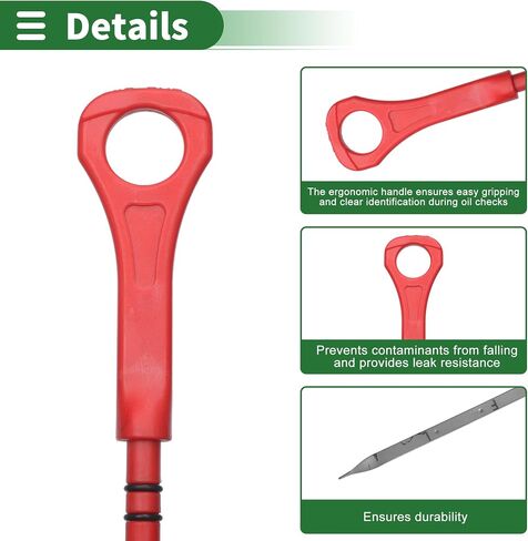 Oil Dipstick Oil Level Dip Stick No.266112G040 for Kia Optima 2014-2020 2.0L - Theta 2, 2.4L - Theta 2 Sedan– Precisely Engineered Fluid Level Gauge in Saudi Arabia