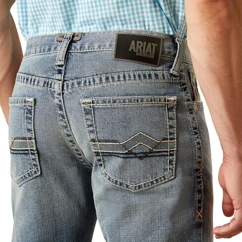 بنطال جينز ARIAT M4 مريح للرجال ذو ساق مستقيمة in Saudi Arabia