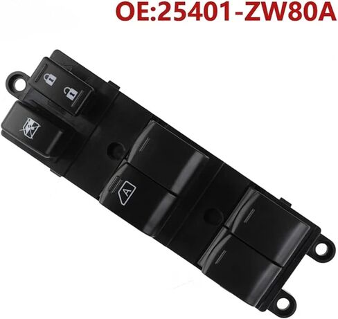 Car 25401-ZW80A Car Power Window Switch 25401ZW80A 1Pcs in Saudi Arabia