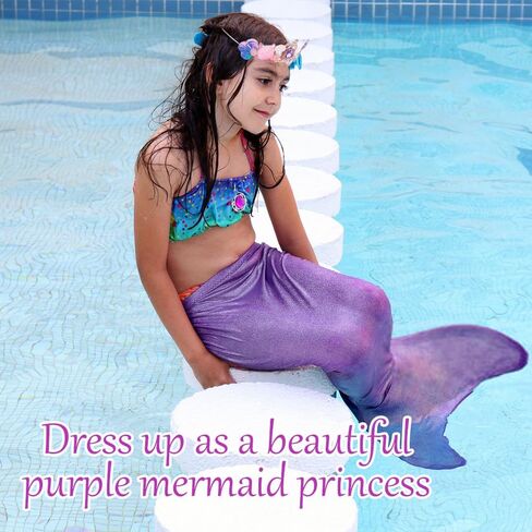 Orgrimmar Sparkling Mermaid Crown Headband with Seashells - Ideal for Little Mermaid Party Decorations in Saudi Arabia
