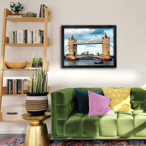 24x36 Poster Frame Picture Frames with Mat for Wall Hanging/Landscape and Portrait Photo Display in Saudi Arabia