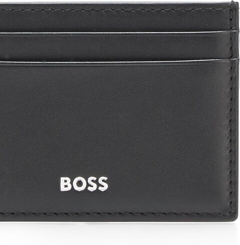 BOSS, Randy Bold Logo Cardcase, black gloss, One Size in Saudi Arabia