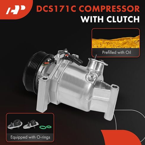 ضاغط مكيف هواء ممتاز مع قابض متوافق مع Nissan Kicks 2018 2019 2020 2021 2022 2023، 1.6 لتر in Saudi Arabia