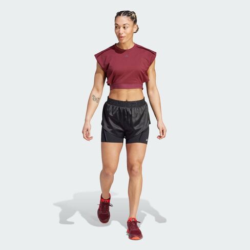 adidas Women's Standard Power Aeroready Two-in-one Shorts in Saudi Arabia