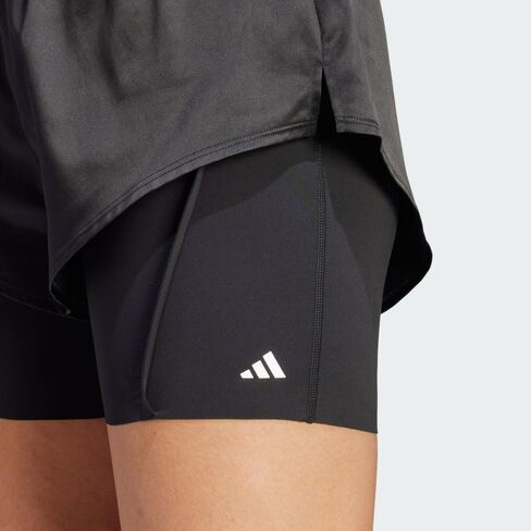 adidas Women's Standard Power Aeroready Two-in-one Shorts in Saudi Arabia