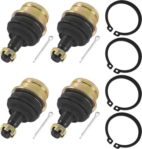 Caltric 4 Front Lower Upper Ball Joint Compatible With Yamaha YXZ1000R YXZ1000Y YXZ1000P 2016 2017 2018 2019 2020 in Saudi Arabia